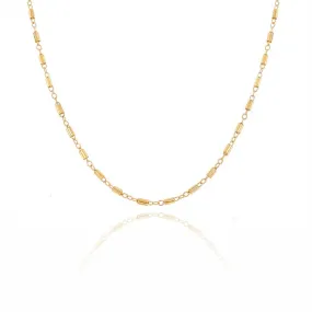 Mod + Jo Mon Cheri Shorty Necklace in Gold