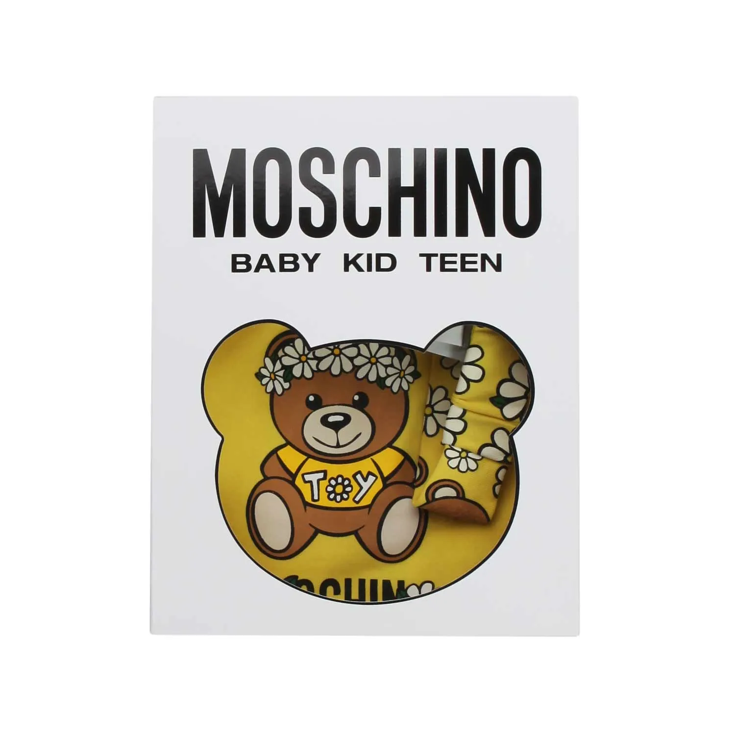 Moschino Yellow Teddy Bear Romper Set