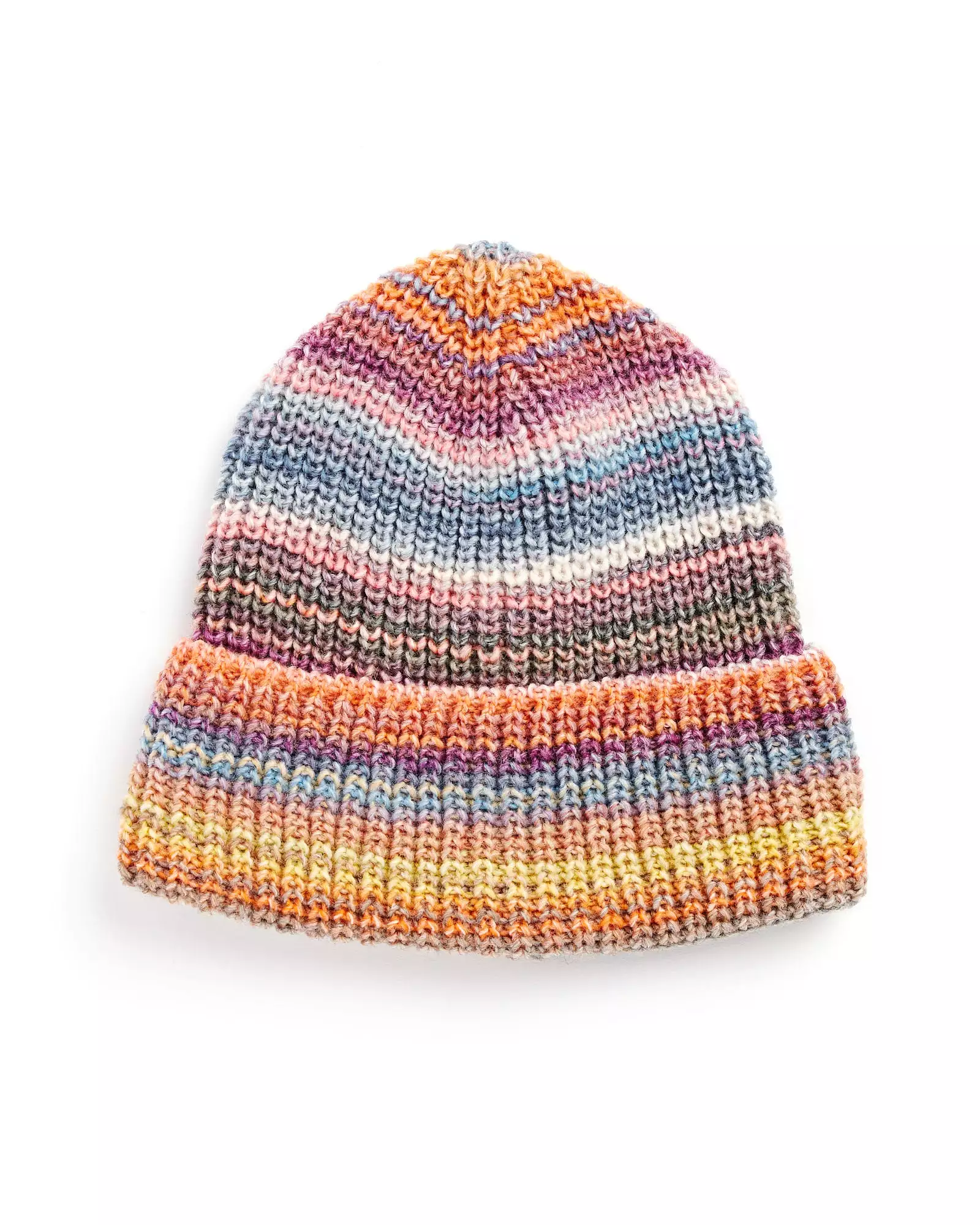 Multicolor Wool Beanie