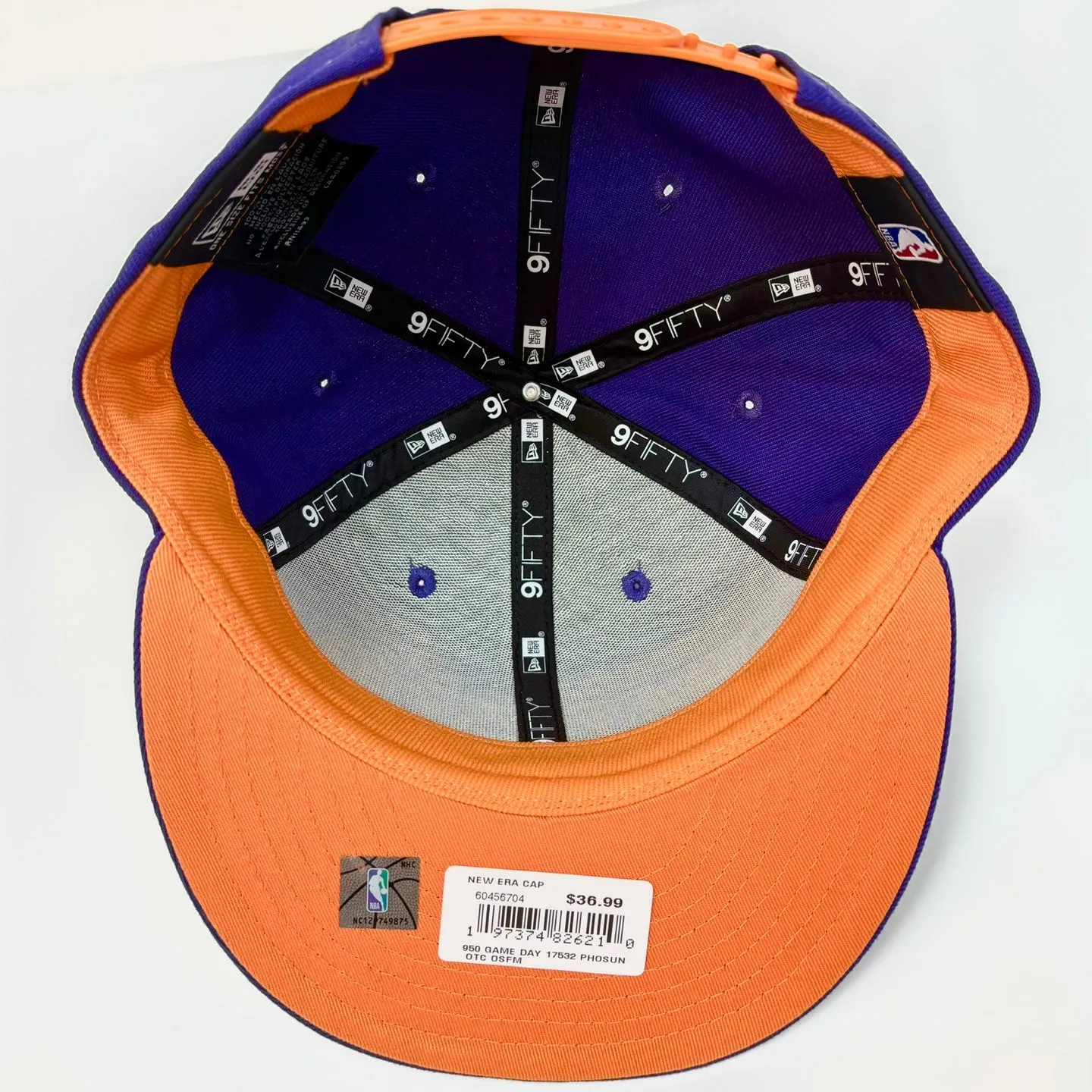 NEW ERA Phoenix Suns 59FIFTY Fitted Hat Mens NBA Snapback