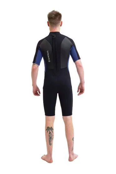 OA Classic 3/2mm Mens Shorty Wetsuit 2024 - Black / Blue