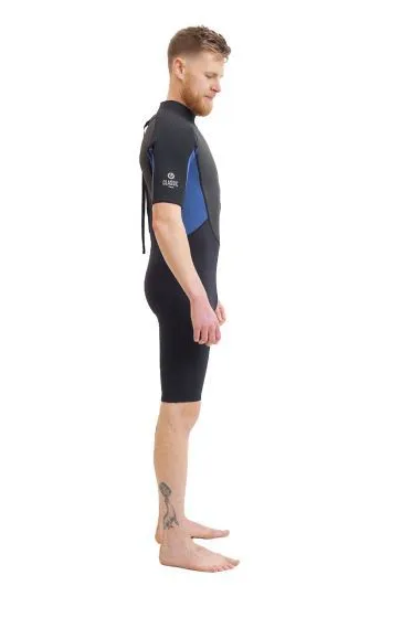 OA Classic 3/2mm Mens Shorty Wetsuit 2024 - Black / Blue