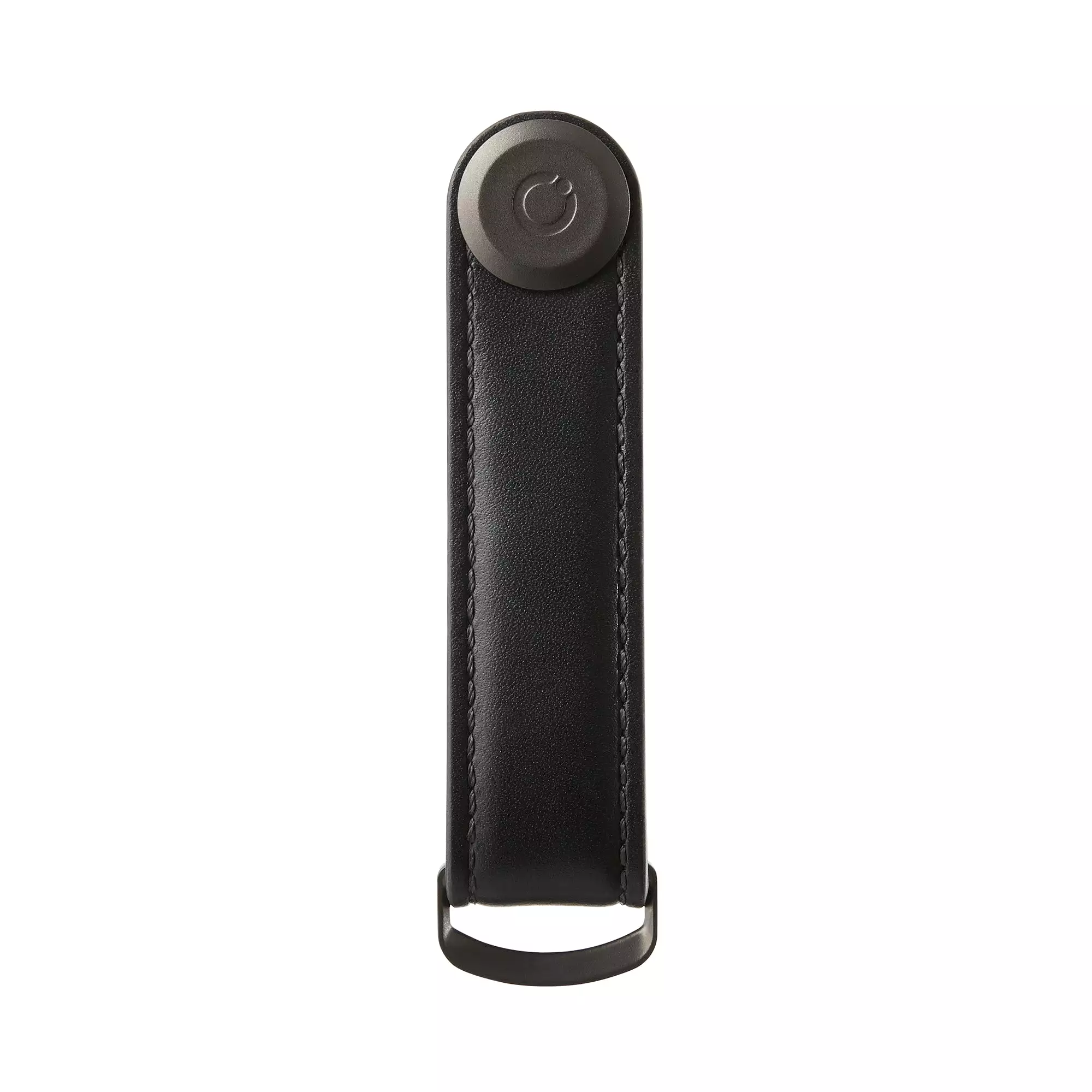 OrbitKey 2 Leather - Black with Black Stitching