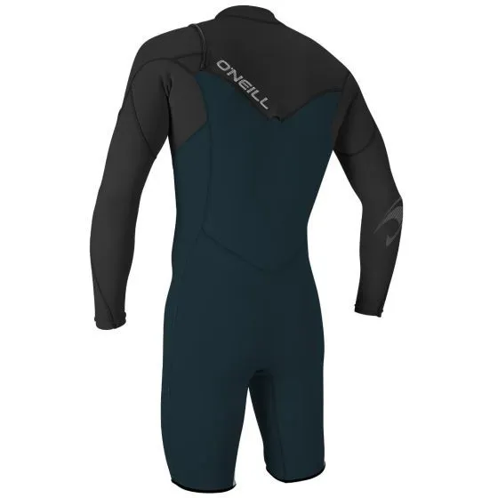 O'Neill Hammer 2mm Mens Long Arm Chest Zip Shorty SAMPLE Wetsuit  - Medium