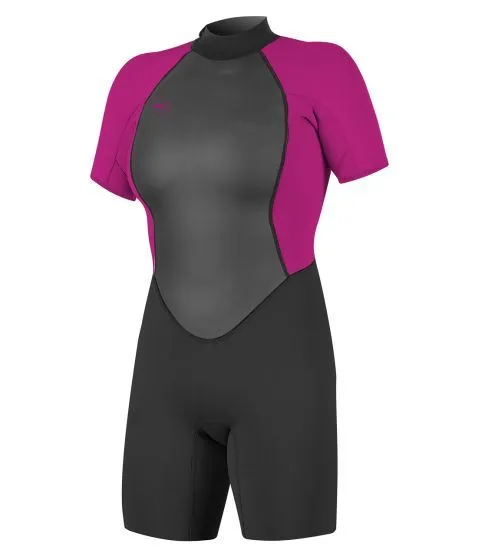 O'Neill Reactor 2 2mm Womens Shorty Wetsuit 2024 - Berry