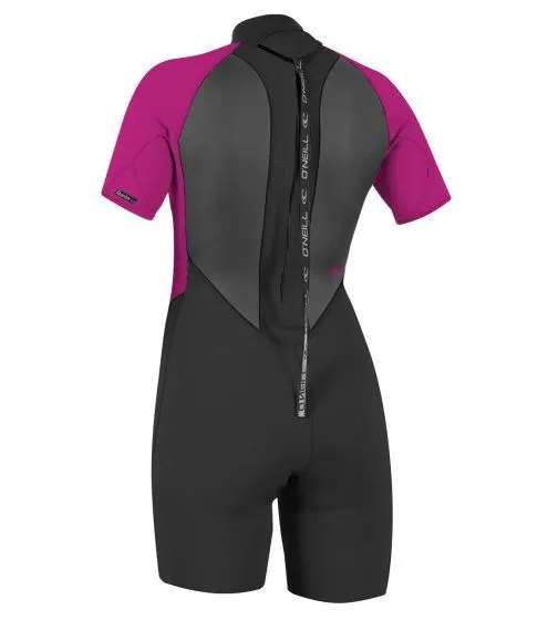 O'Neill Reactor 2 2mm Womens Shorty Wetsuit 2024 - Berry