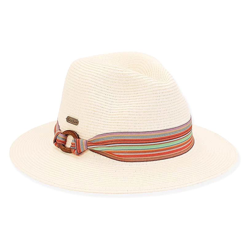 Paper Braid Fedora Hat