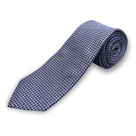 Paul Lawrence Boys Italian Silk Tie _Purple 105-3