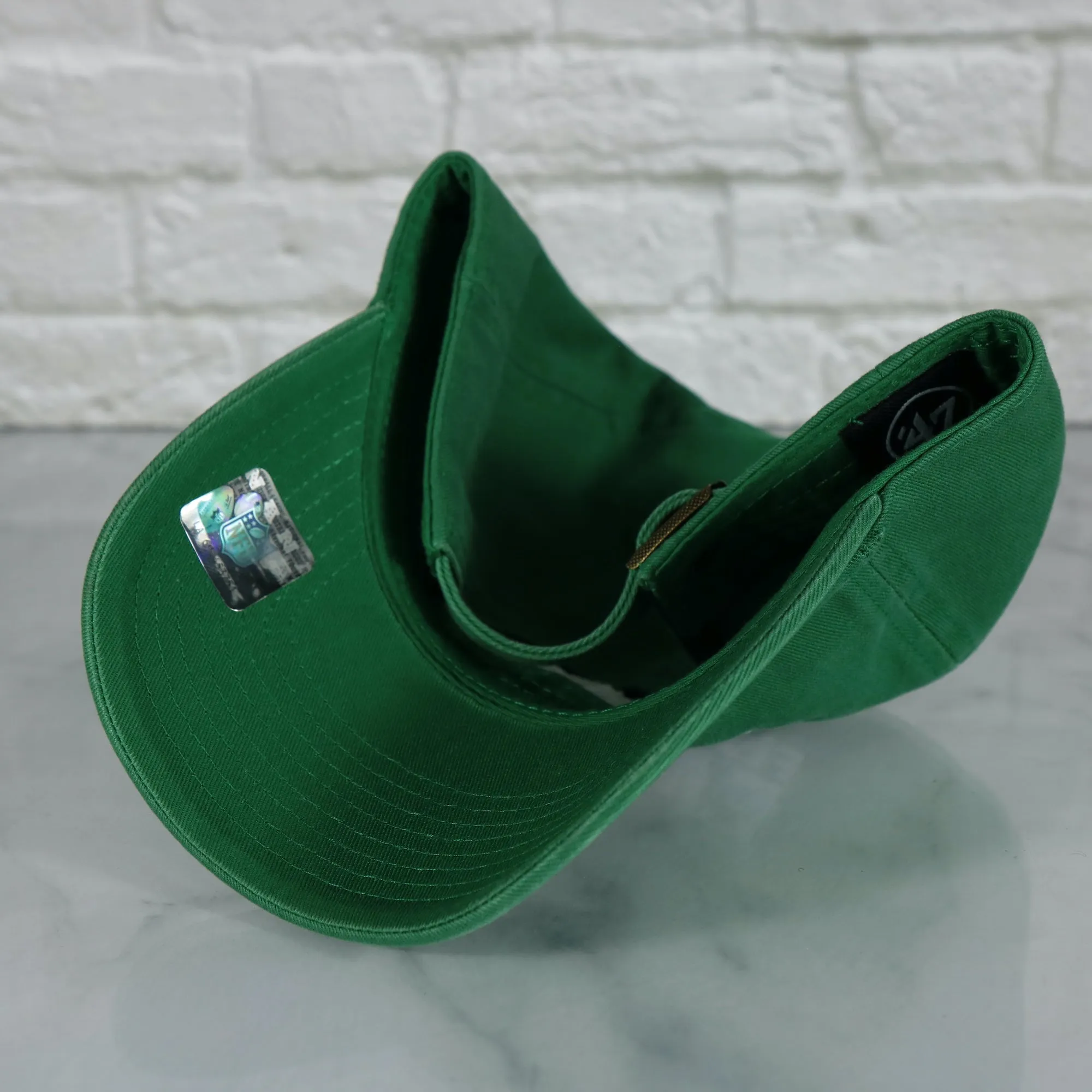 Philadelphia Eagles Throwback Logo Fly Eagles Fly Kelly Green Retro Clean Up Dad Hat