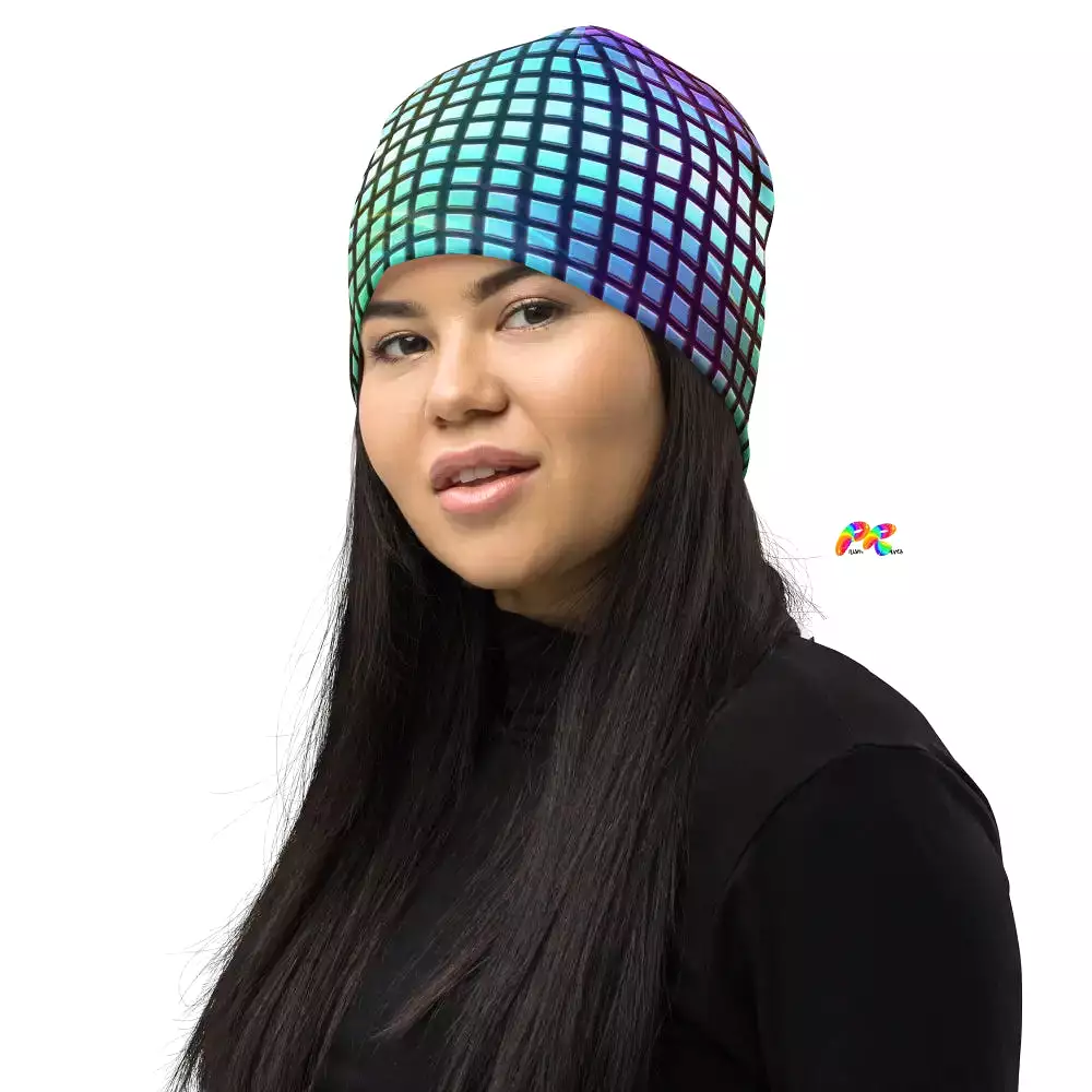 Pixelated Festival Beanie