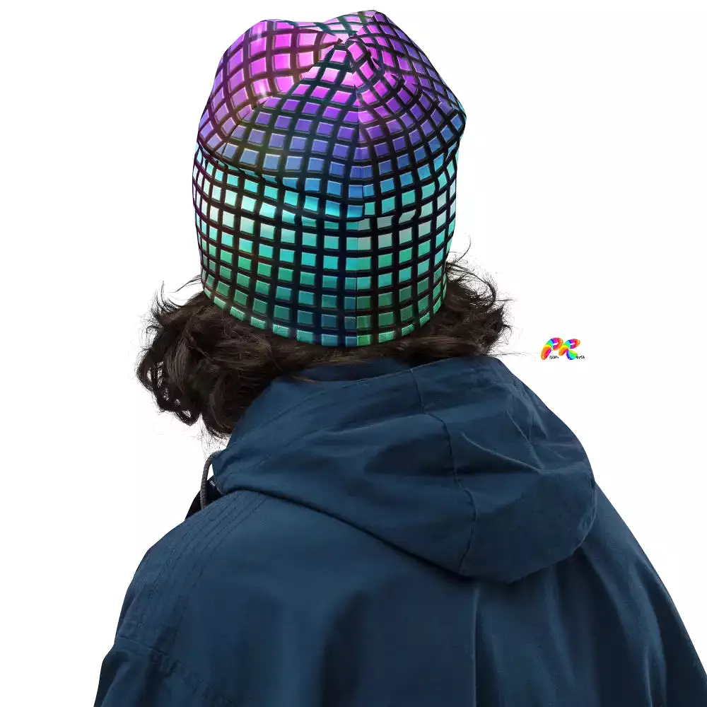 Pixelated Festival Beanie