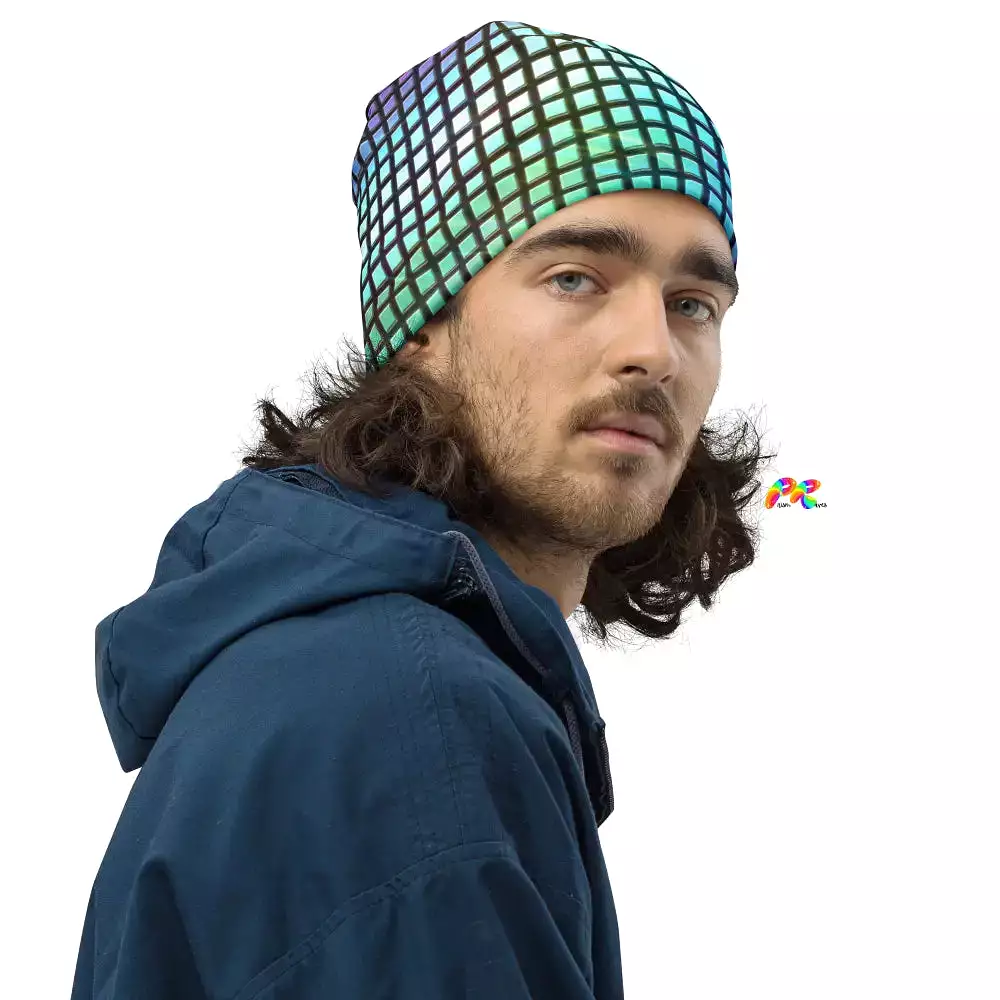 Pixelated Festival Beanie