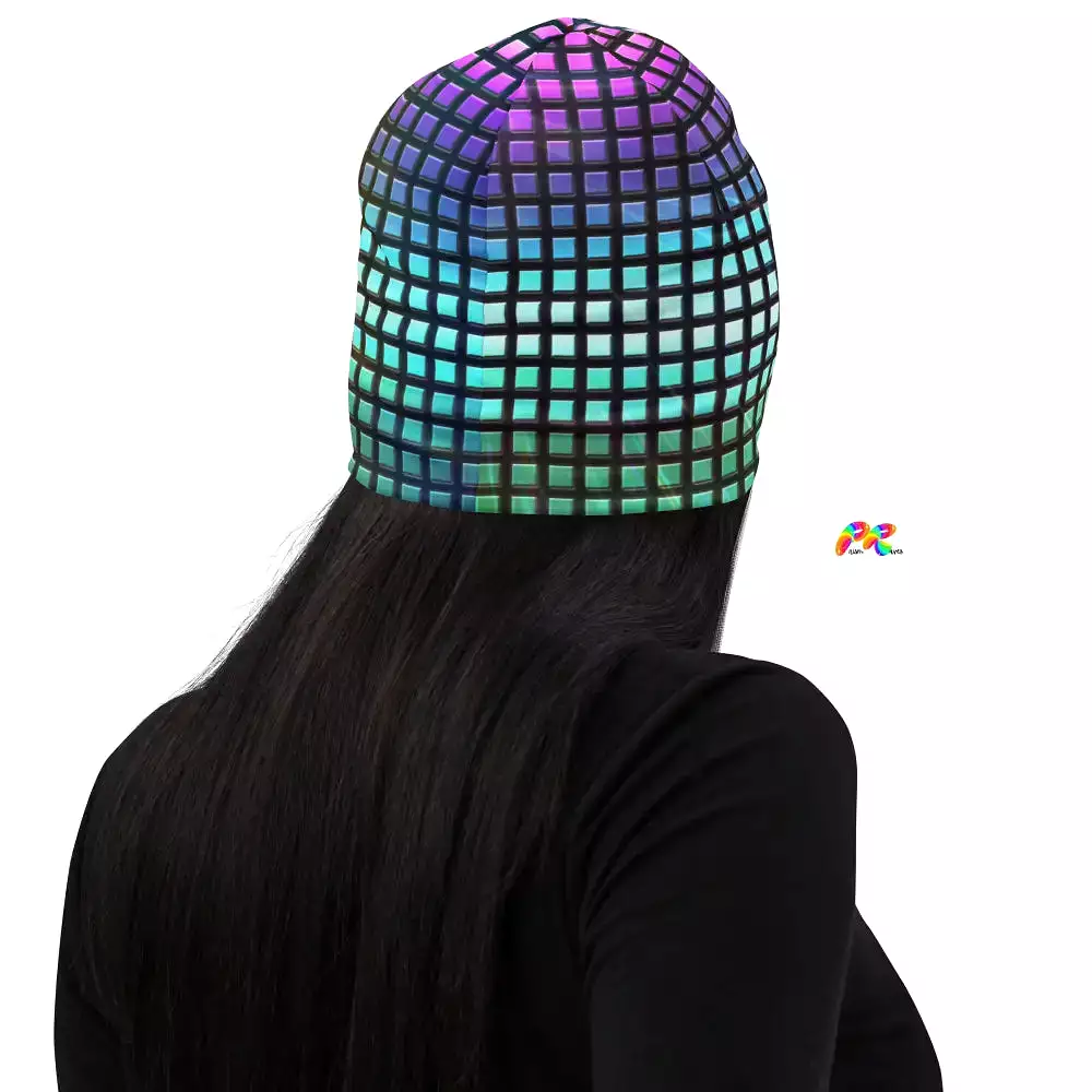 Pixelated Festival Beanie