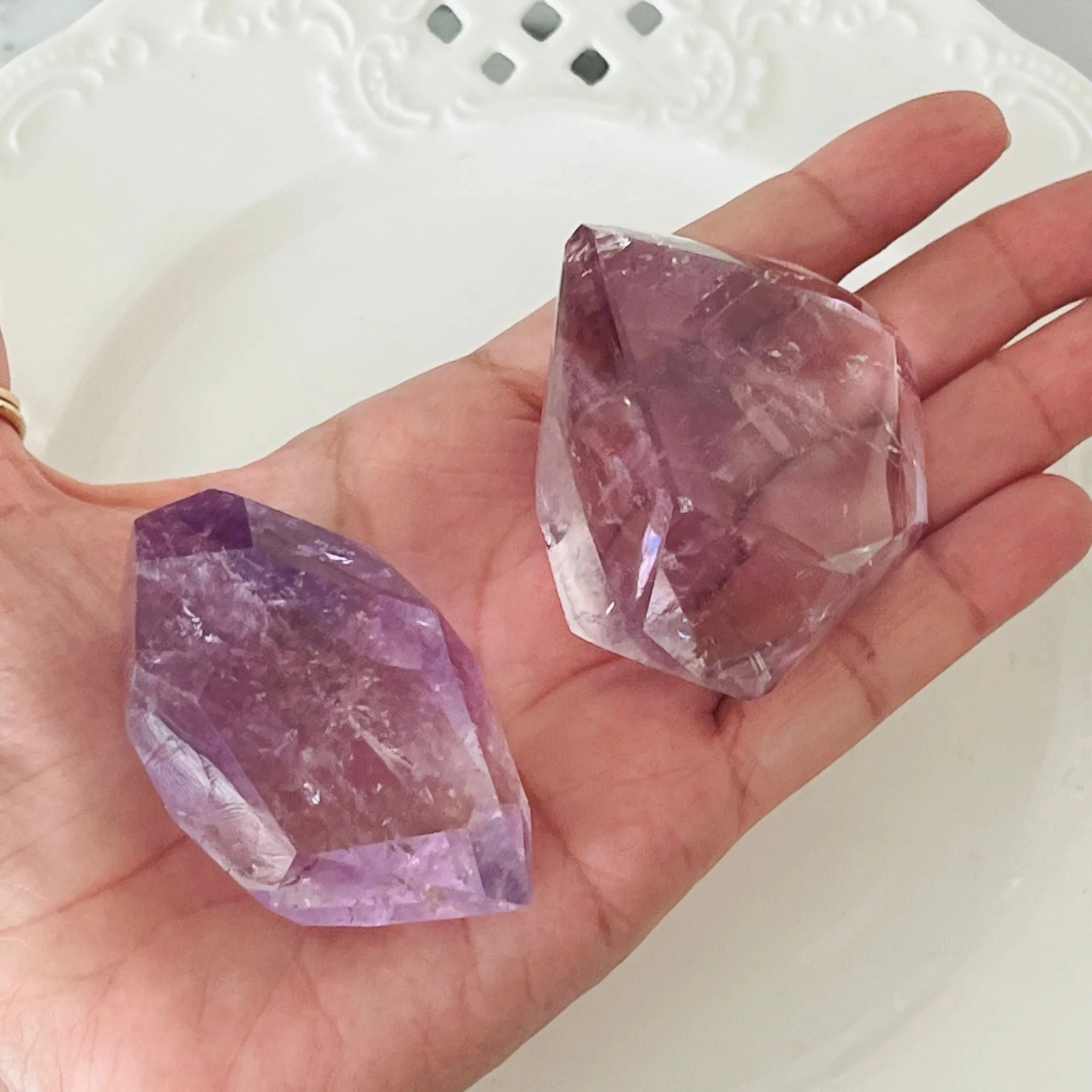 Raw Ametrine