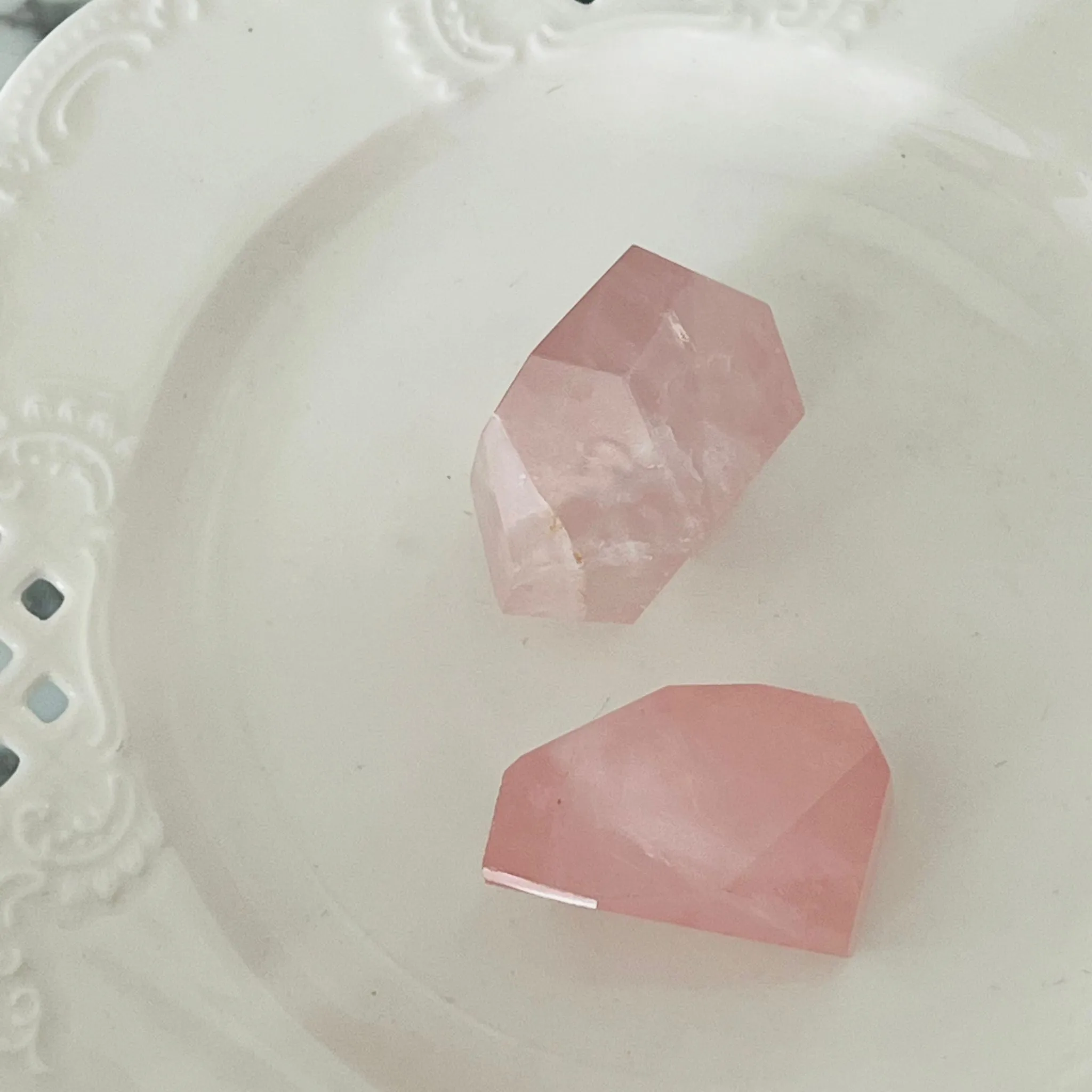 Raw Rose Quartz