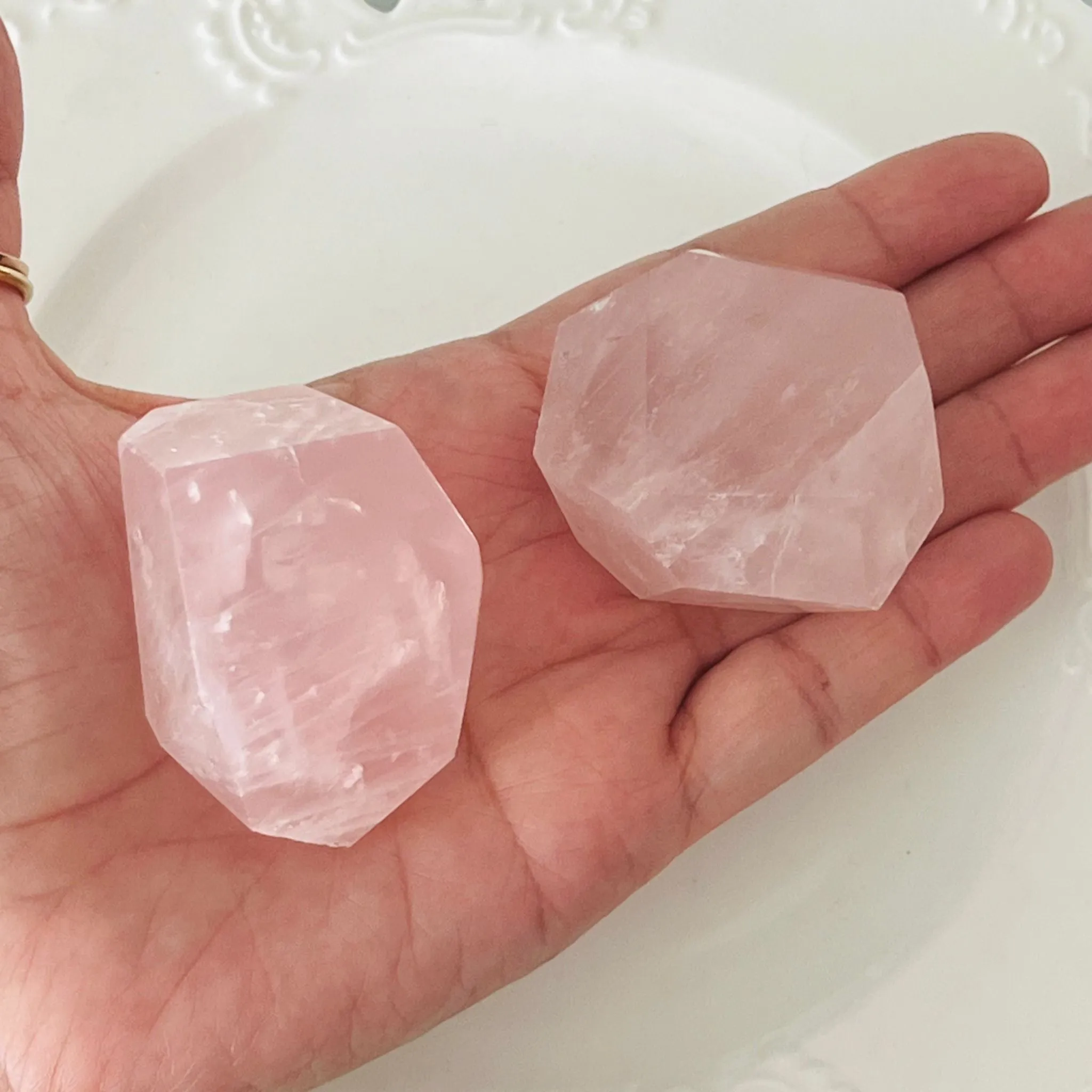 Raw Rose Quartz