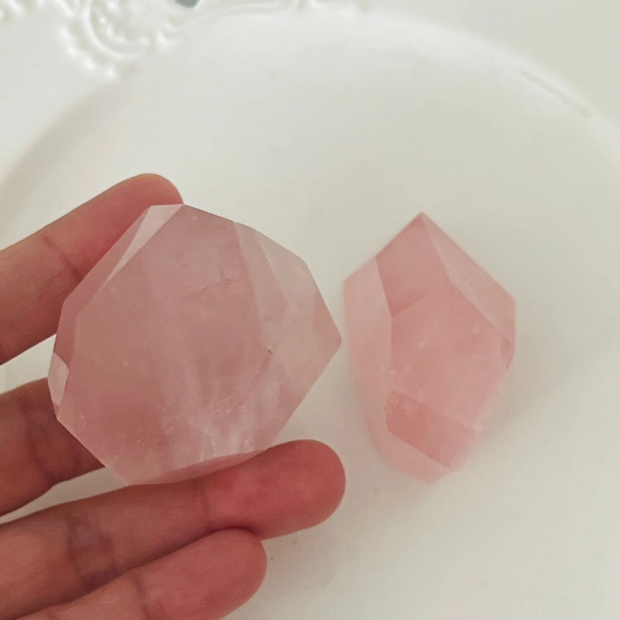 Raw Rose Quartz