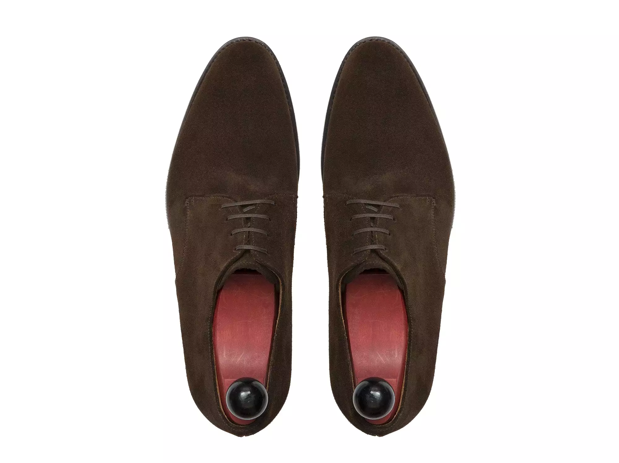 Renton - MTO - Dark Brown Suede - TMG Last - City Rubber Sole