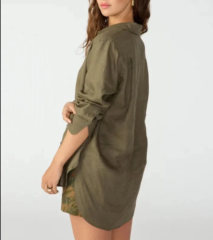 Sanctuary Relaxed Linen Shirt