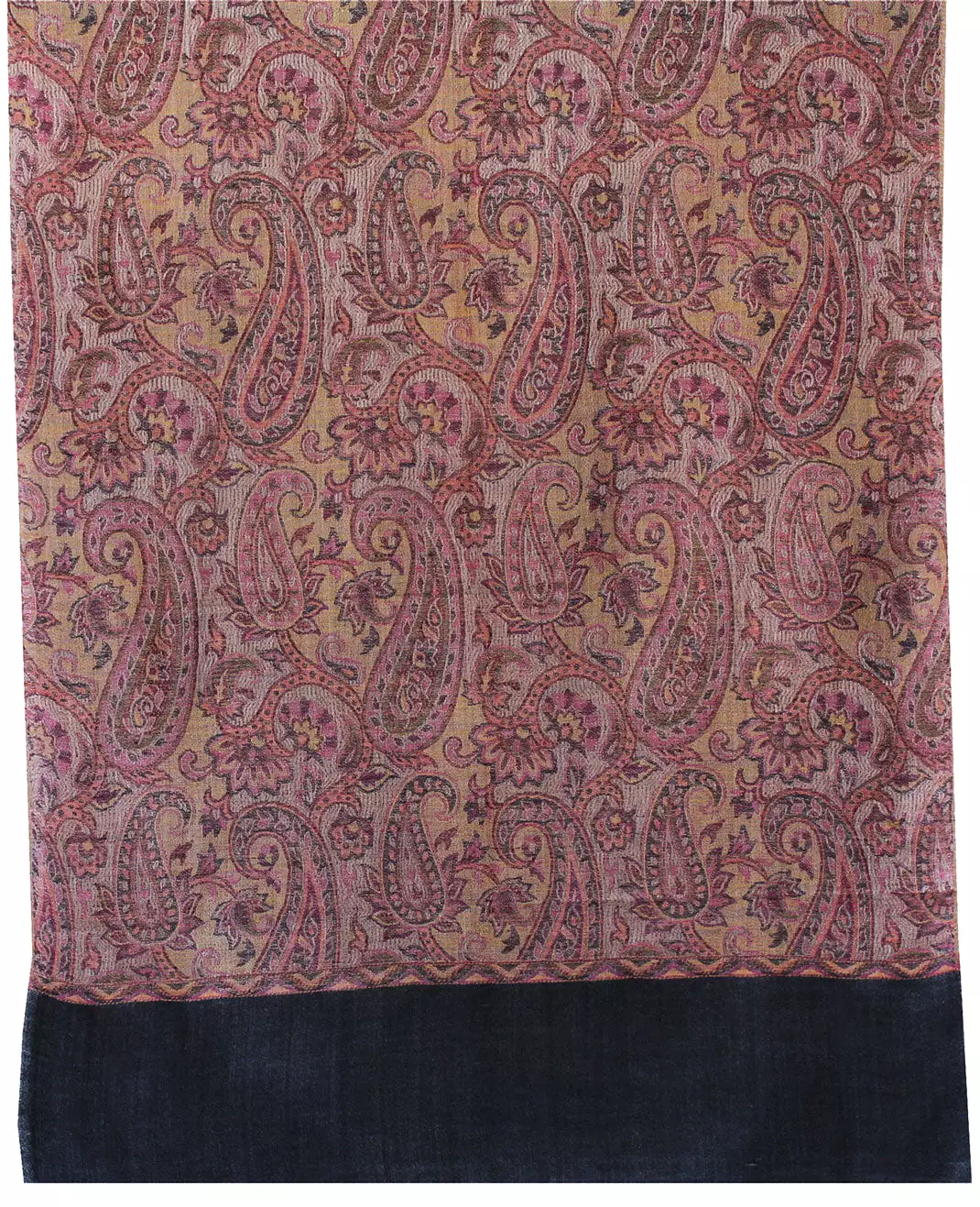 Shawls Paisley Wool Scarf Womens Indian Clothing Gift (80 x 28 inches)