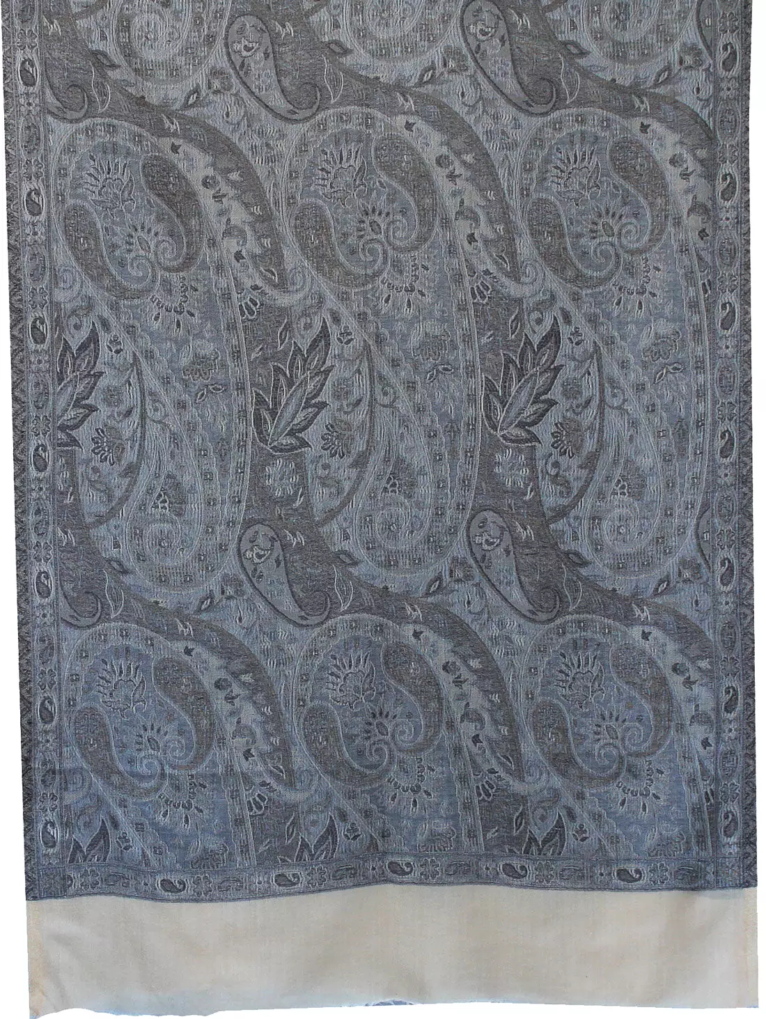 Shawls Paisley Wool Scarf Womens Indian Clothing Gift (80 x 28 inches)