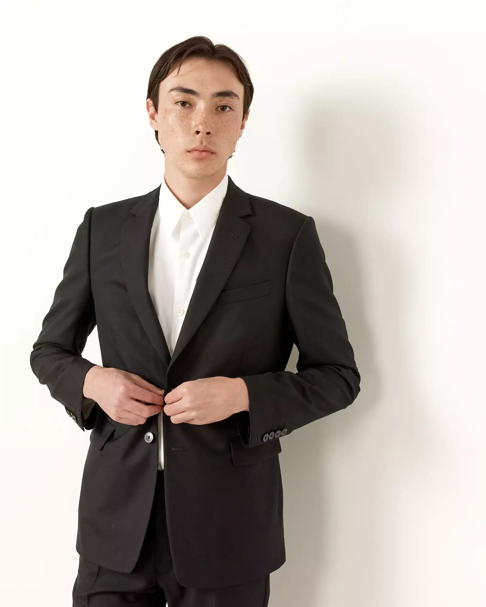 Slim Fit Suit in Black