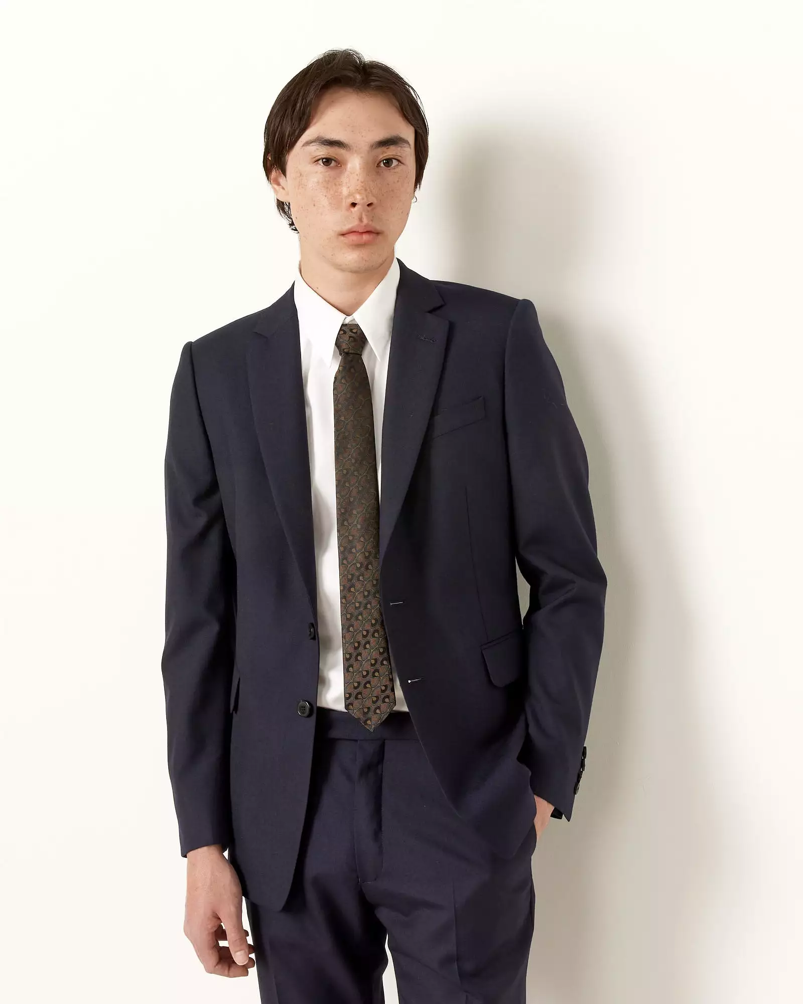 Slim Fit Suit in Navy