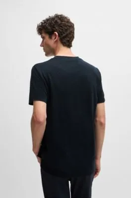 Slim-fit T-shirt in performance fabric