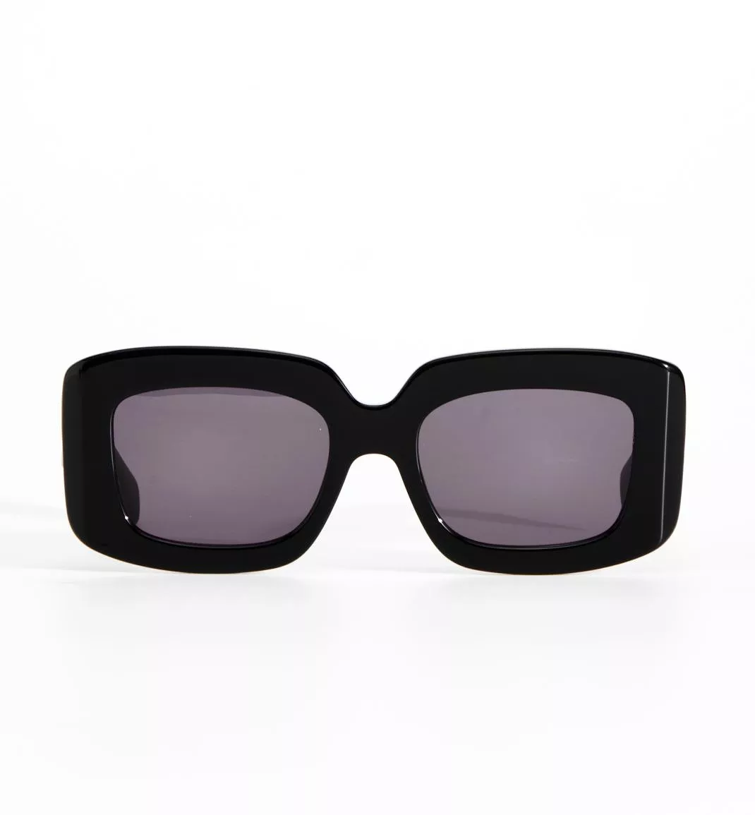 Sun Worship Bio-Acetate Sunglasses - Black with Smoke Lens