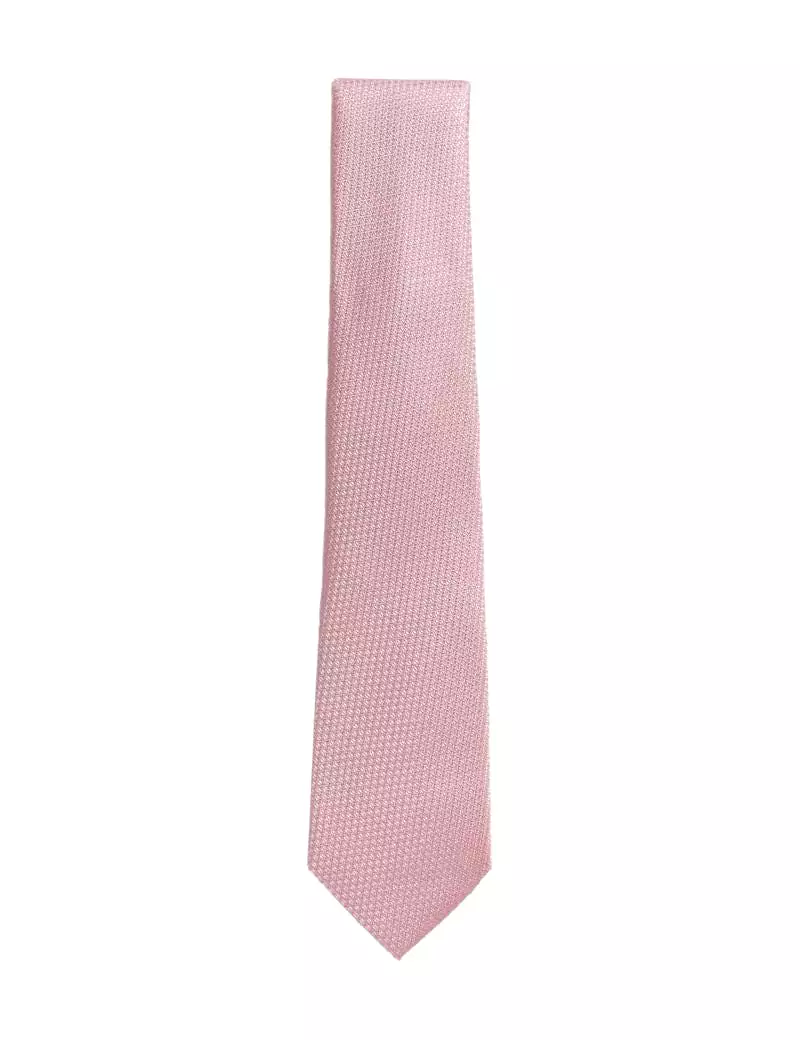 Textured Pure Silk Tie