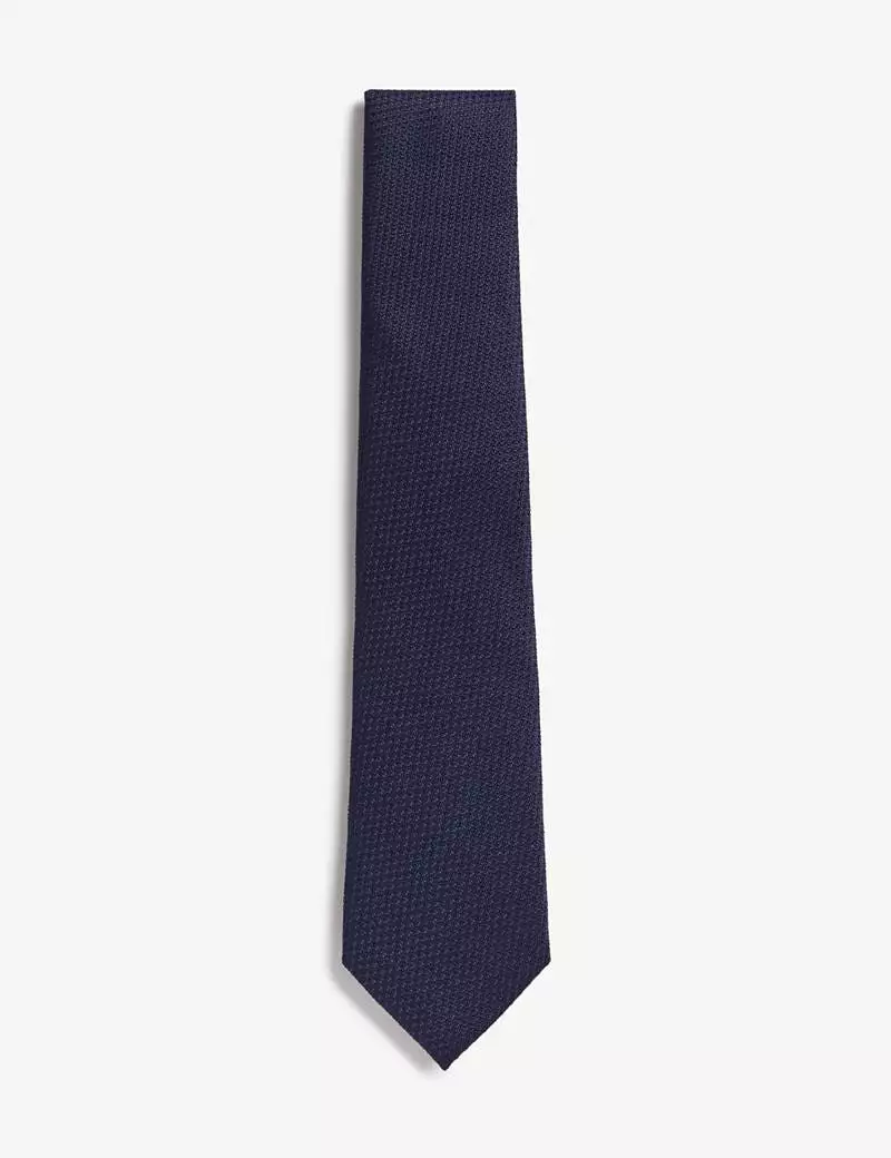 Textured Pure Silk Tie