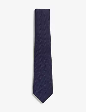 Textured Pure Silk Tie