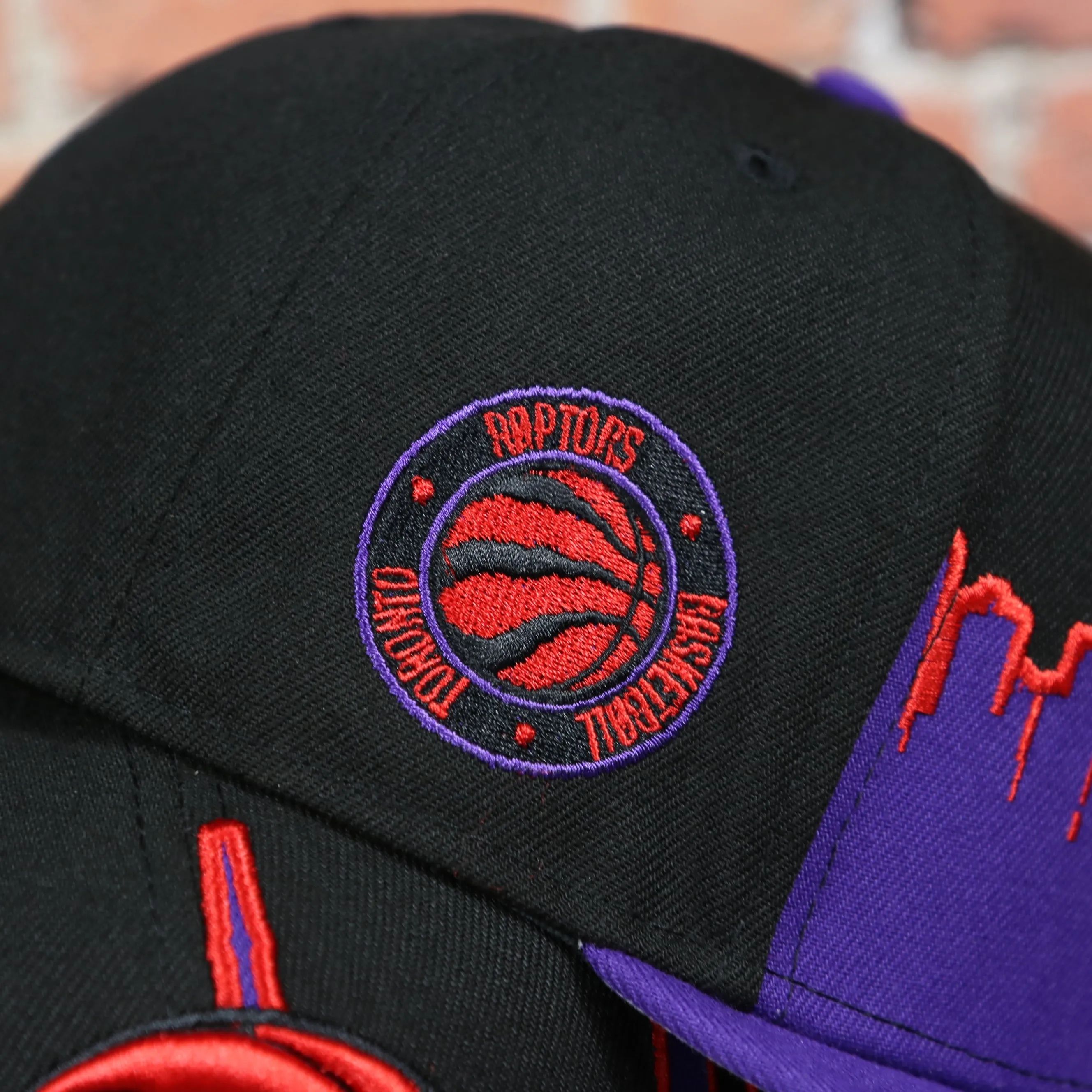 Toronto Raptors City Skyline Side Patch 9Fifty Snapback Hat | Toronto Skyline 950