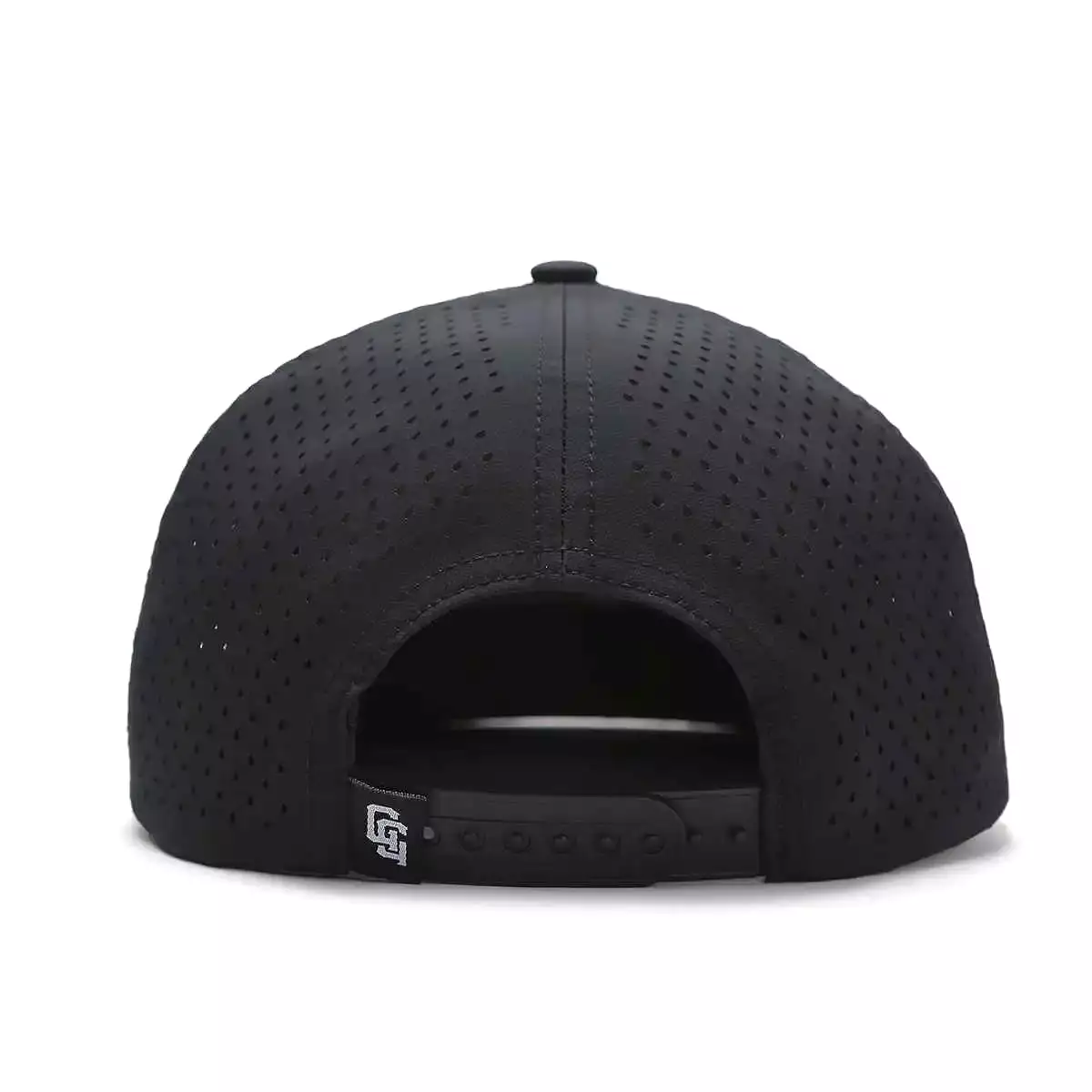 TOUR PRO Angry Golfer Golf Hat in Black with Flat Brim