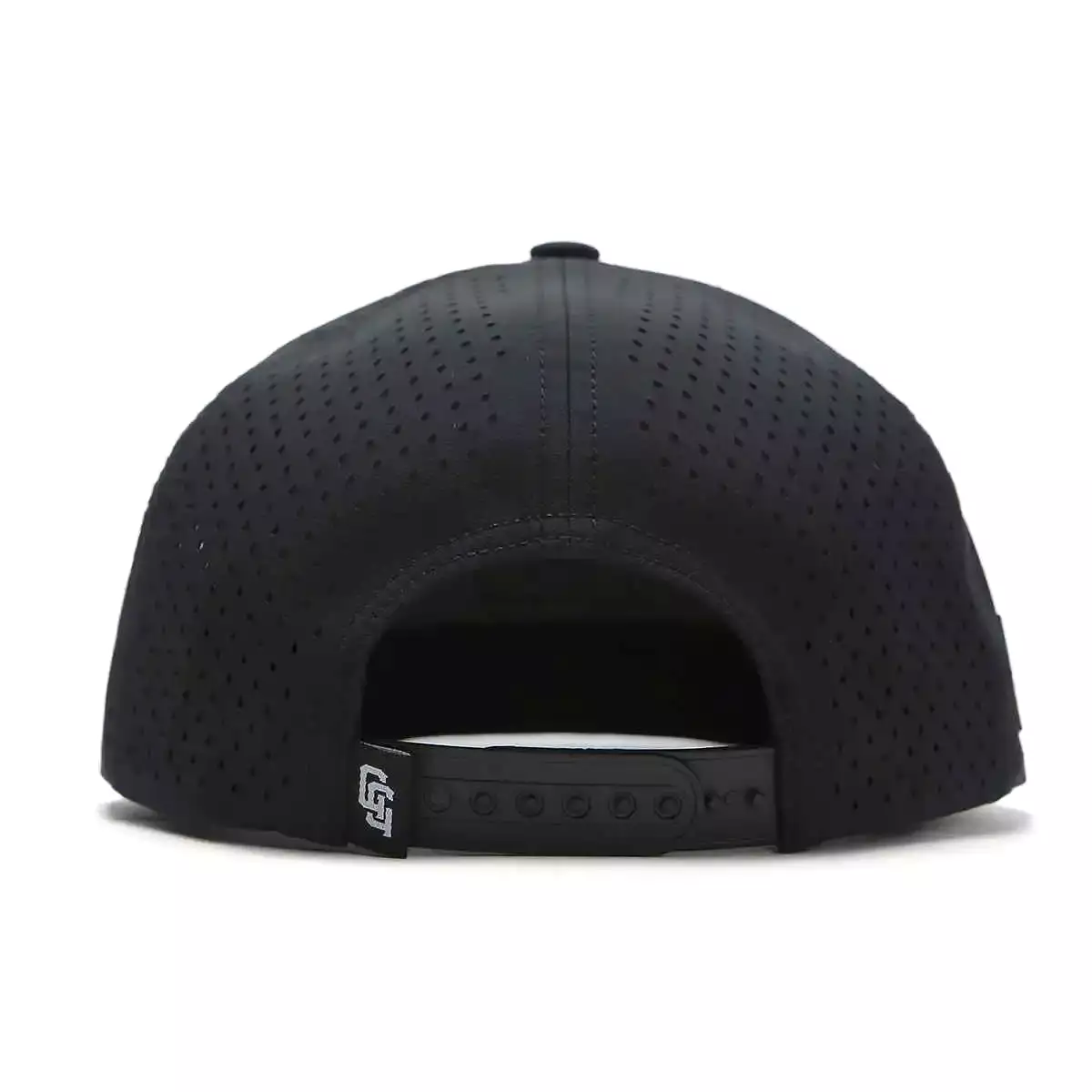 TOUR PRO Golf Hub Golf Hat in Black with Flat Brim