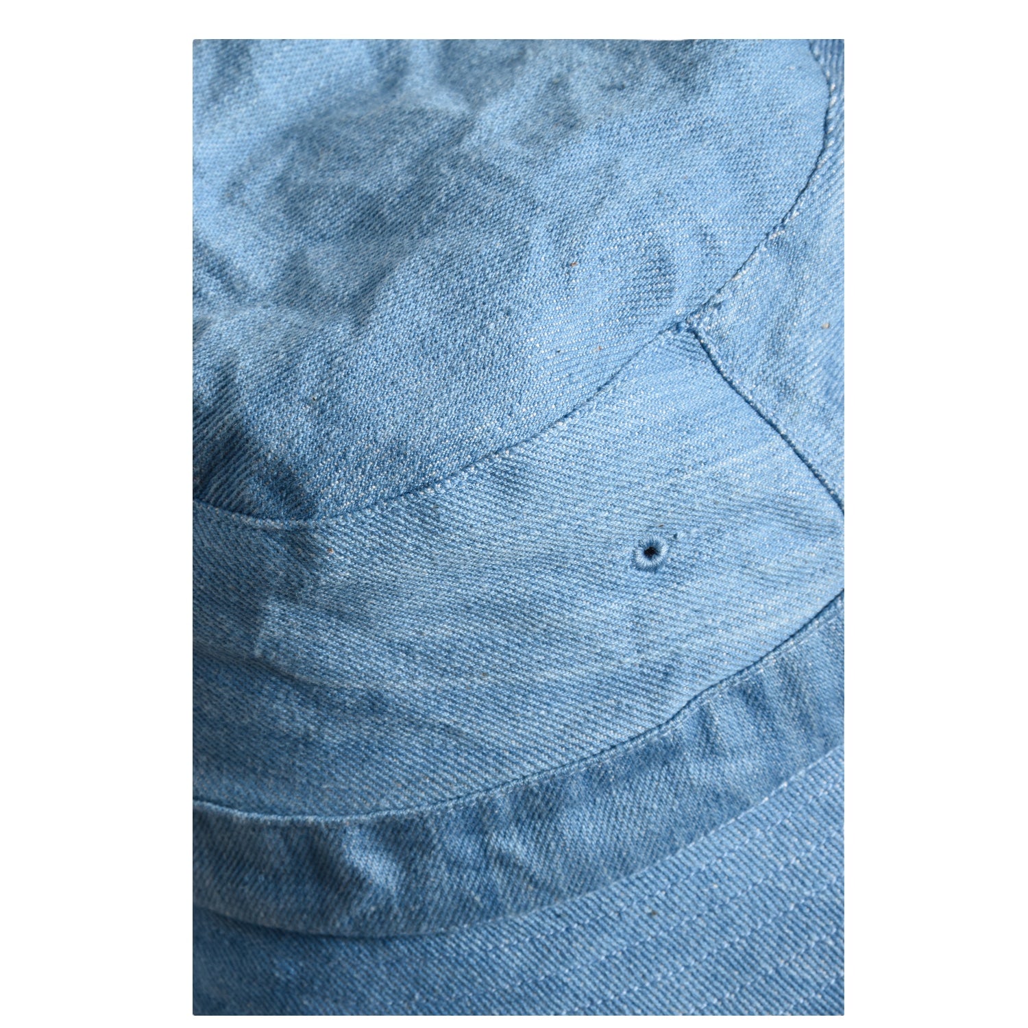 Universal Works Bucket Hat Handloom Denim pale indigo P26054