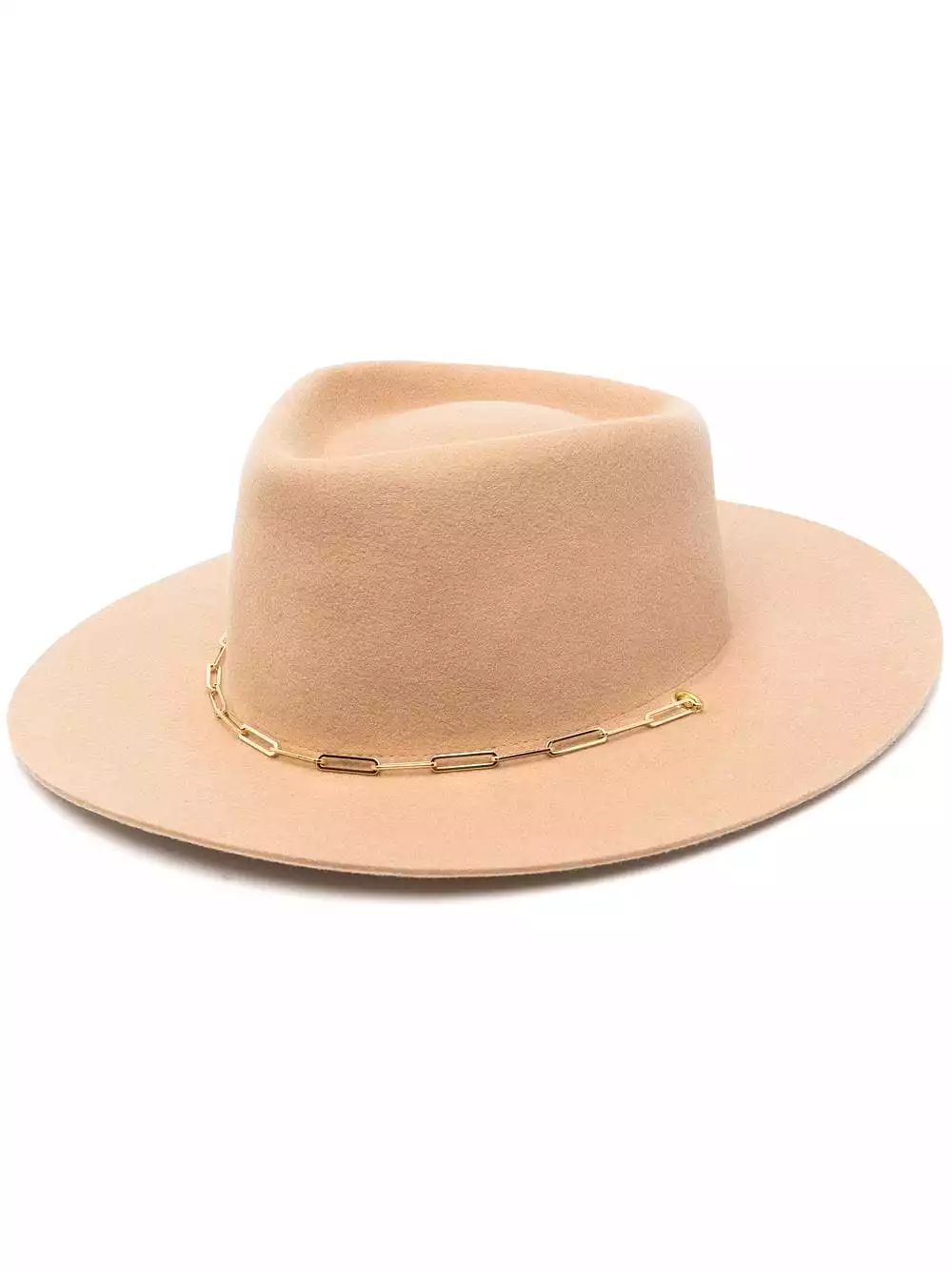 Van Palma Chain Detail Fedora Hat