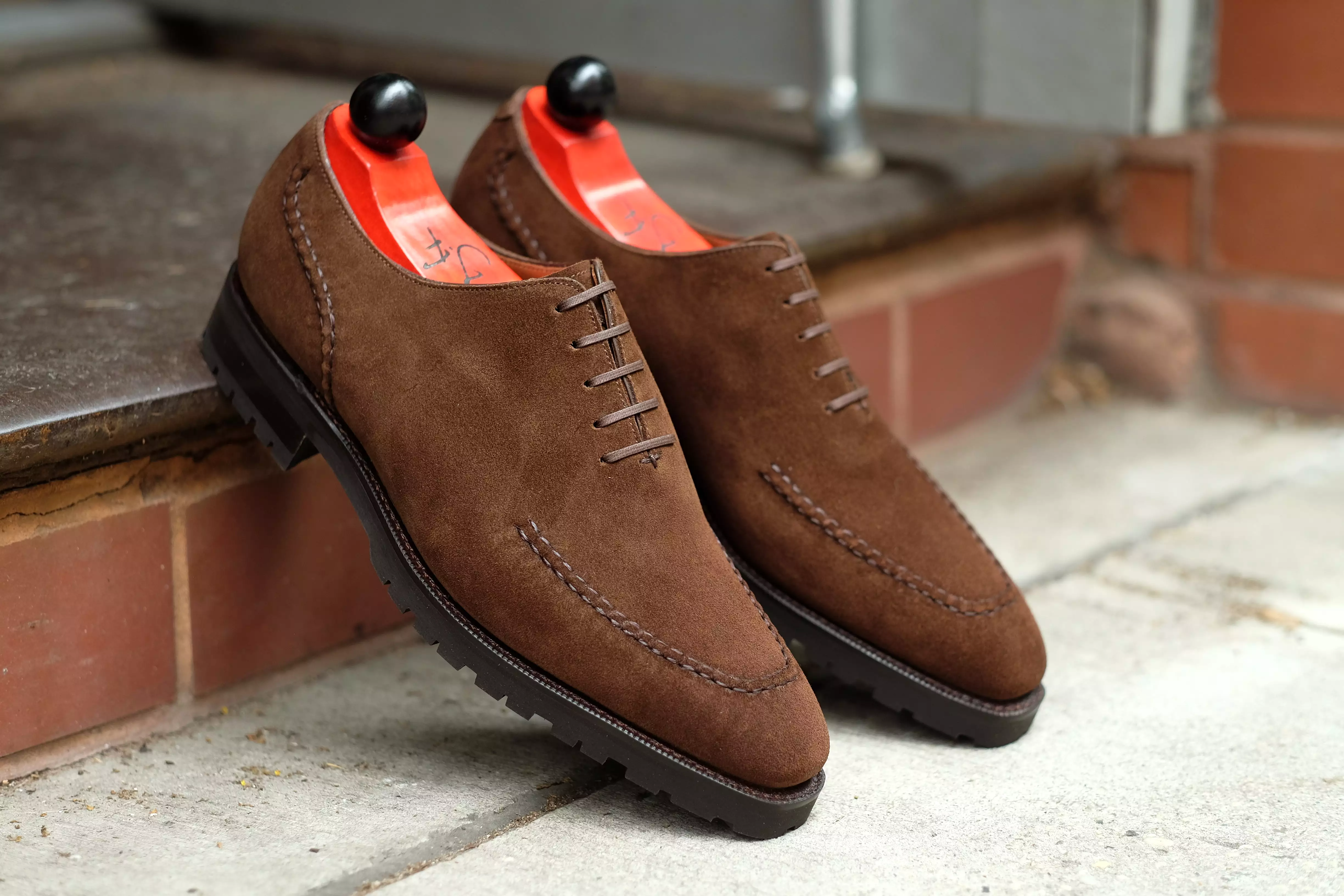 Whittier - Dark Brown Suede