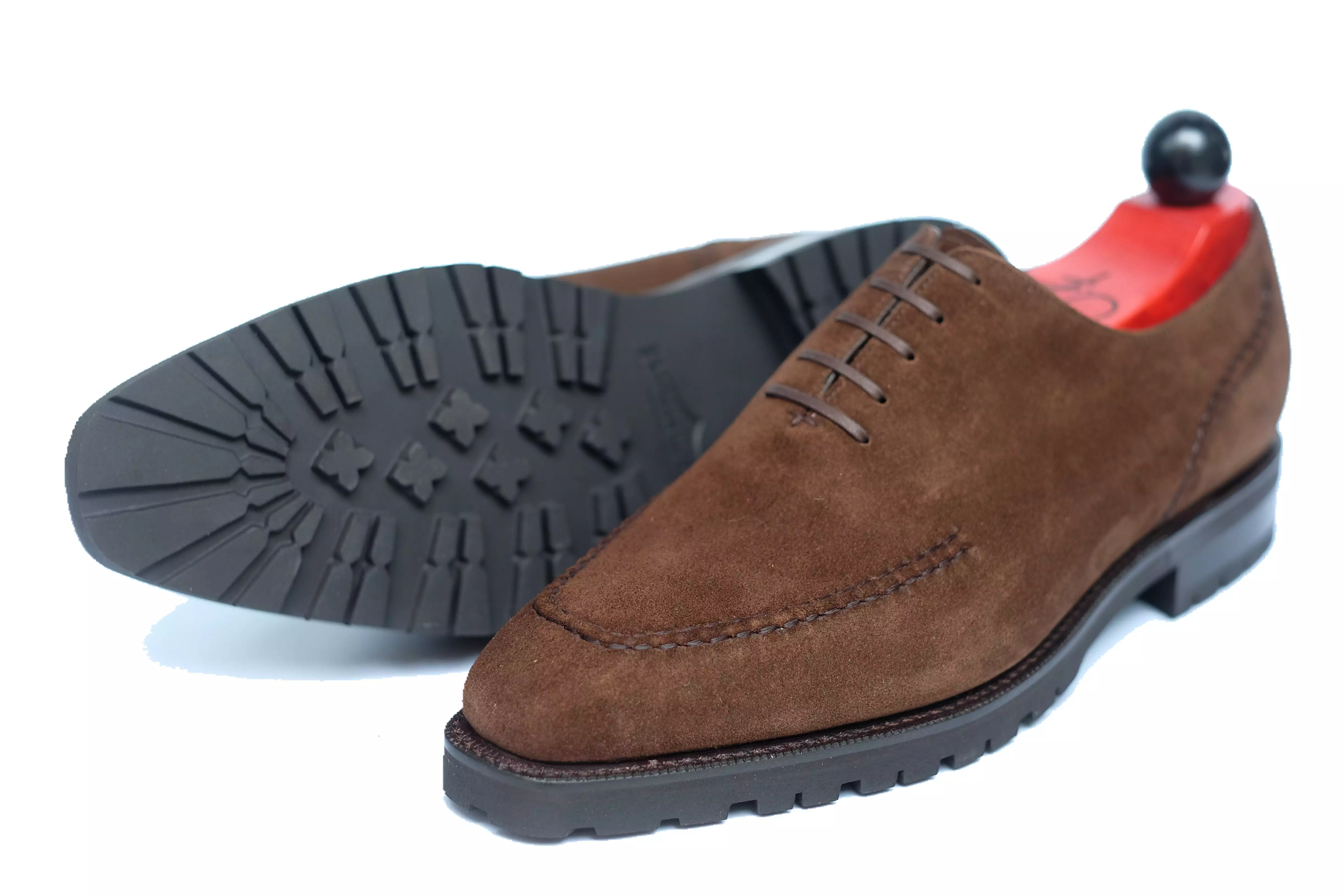 Whittier - Dark Brown Suede