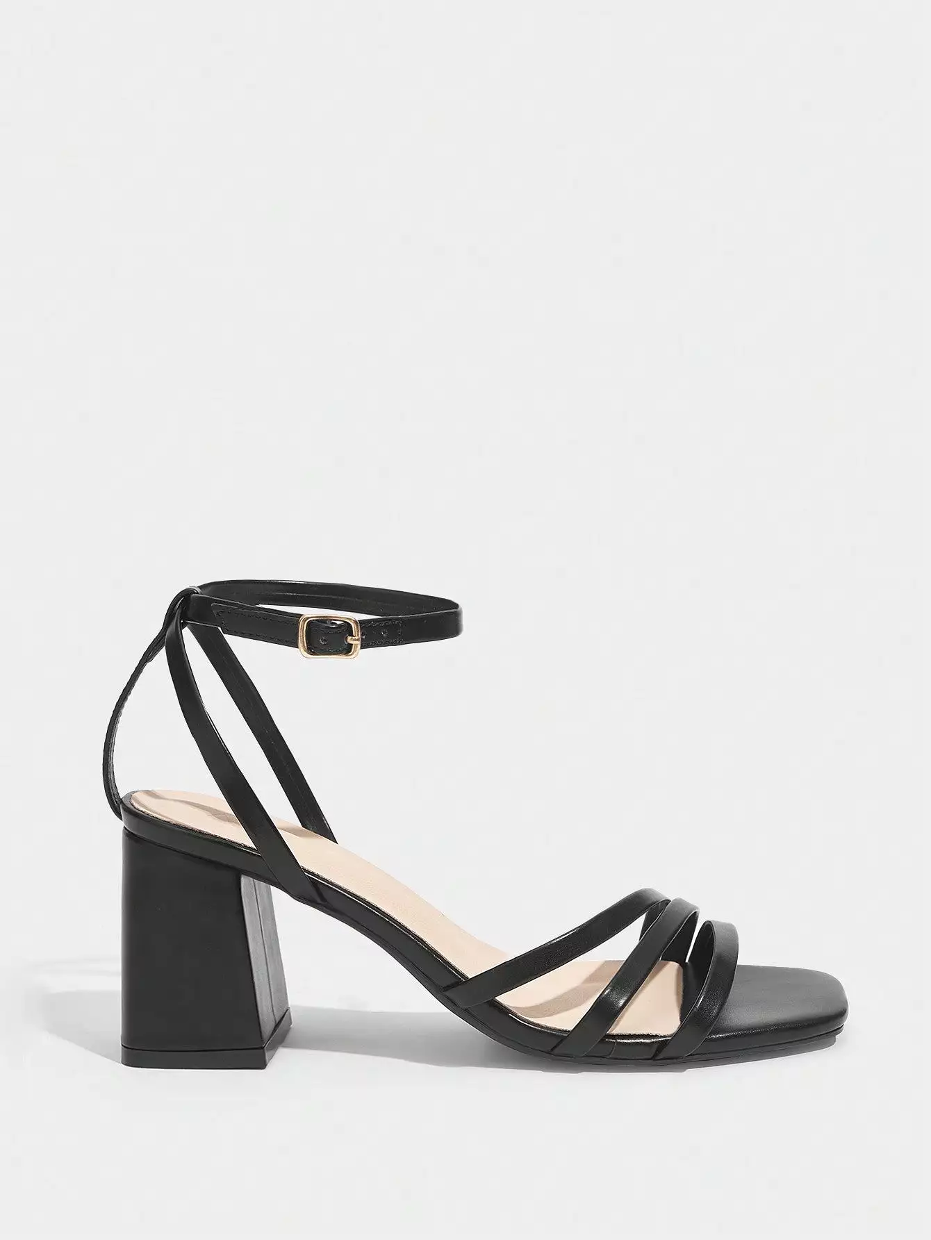 Woman Shoes Shoes Fashionable Classic High-Heeled Sandals In Black With Thin Straps For Spring And Summer