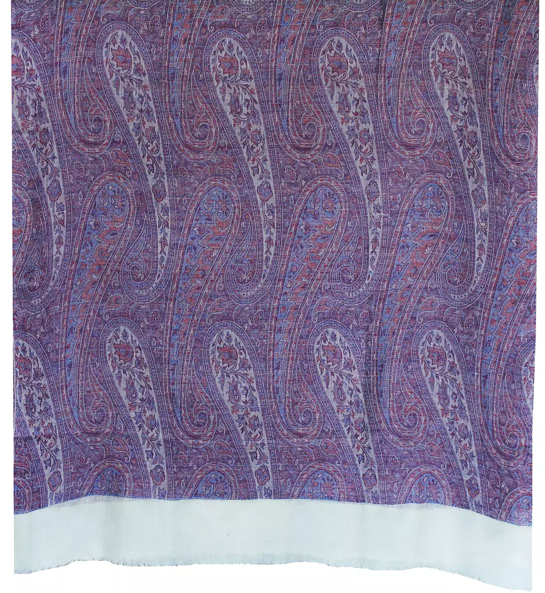 Women's Gift Paisley Wool Shawl Wrap India Clothing (82 x 42 inches)