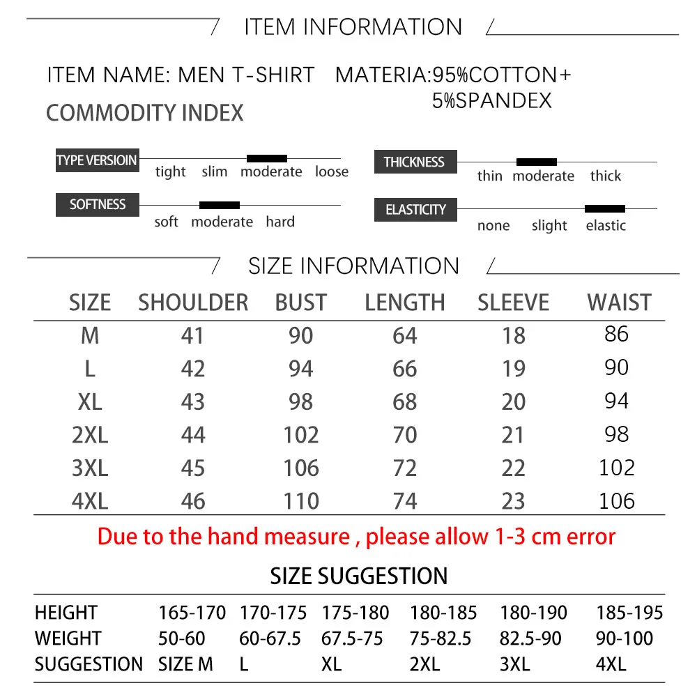 Xituodai  Summer Top Men T-shirt Casual Short Sleeve Cotton Business T-shirts Men Slim Fil Solid Color Cotton T Shirt Men Fashio