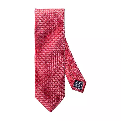 Zic-Zac Ovals Woven Silk Tie