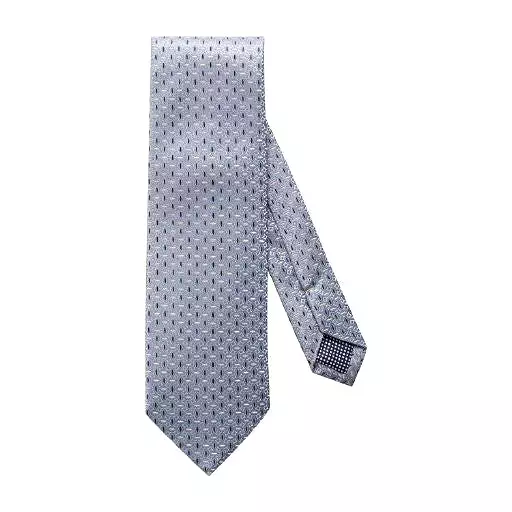 Zic-Zac Ovals Woven Silk Tie